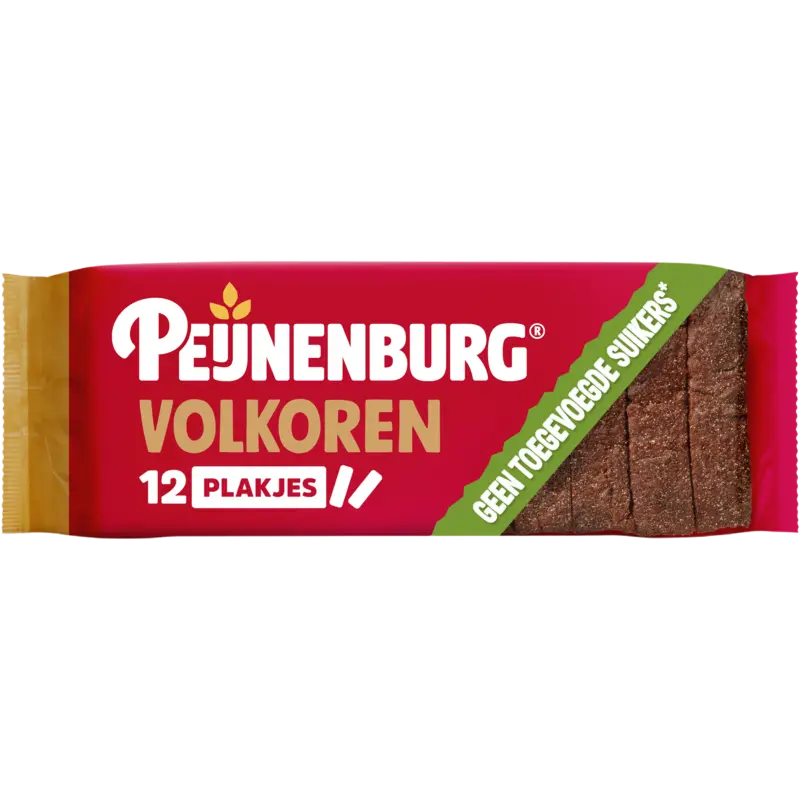 Peijnenburg Ontbijtkoek volkoren gesneden