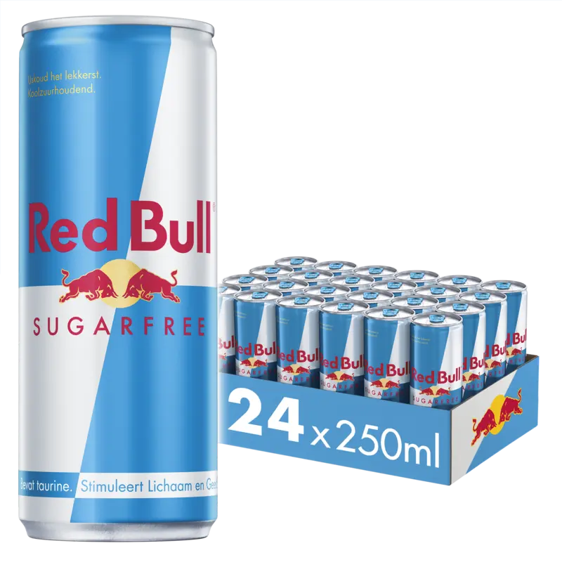 Red Bull Energy drink suikervrij 24-pack