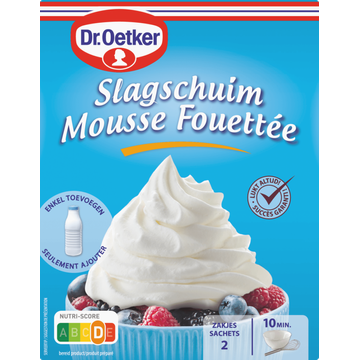 Dr. Oetker Slagschuim 70g