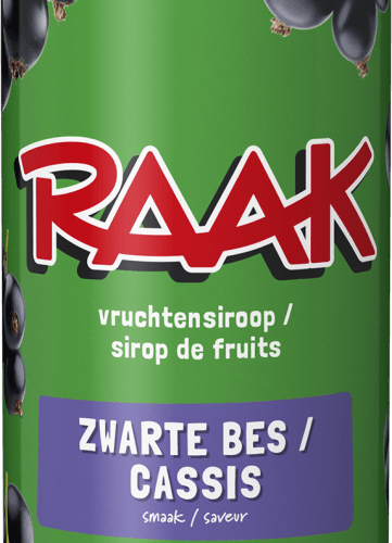 Raak Limonadesiroop zwarte bessen
