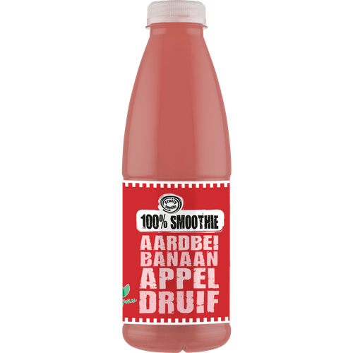 Fruity Smoothie 100% smoothie aardbei appel banaan