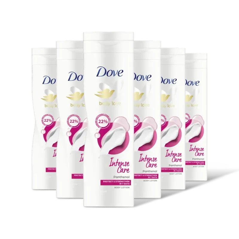 Dove Intensive body lotion 6-pack