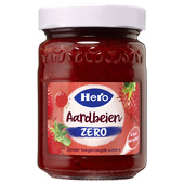 Hero jam zero aardbeien