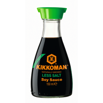 Kikkoman Sojasaus met Minder Zout 150 ml