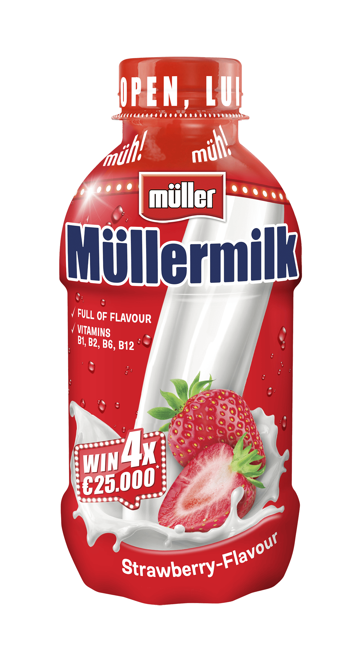 Müllermilk Milk strawberry