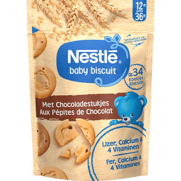Nestlé Baby Biscuit met Chocoladestukjes 12+ maanden 150 g