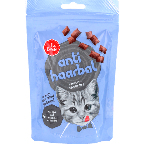 1 de Beste Kattensnoepjes anti haarbal