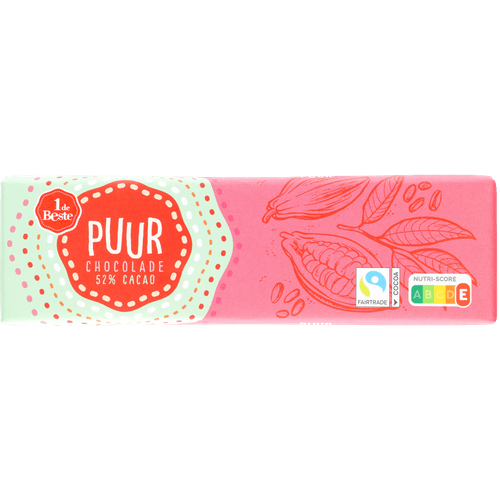 1 de Beste Chocoladereep puur