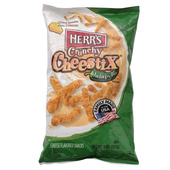 Herr's crunchy cheestix jalapeño