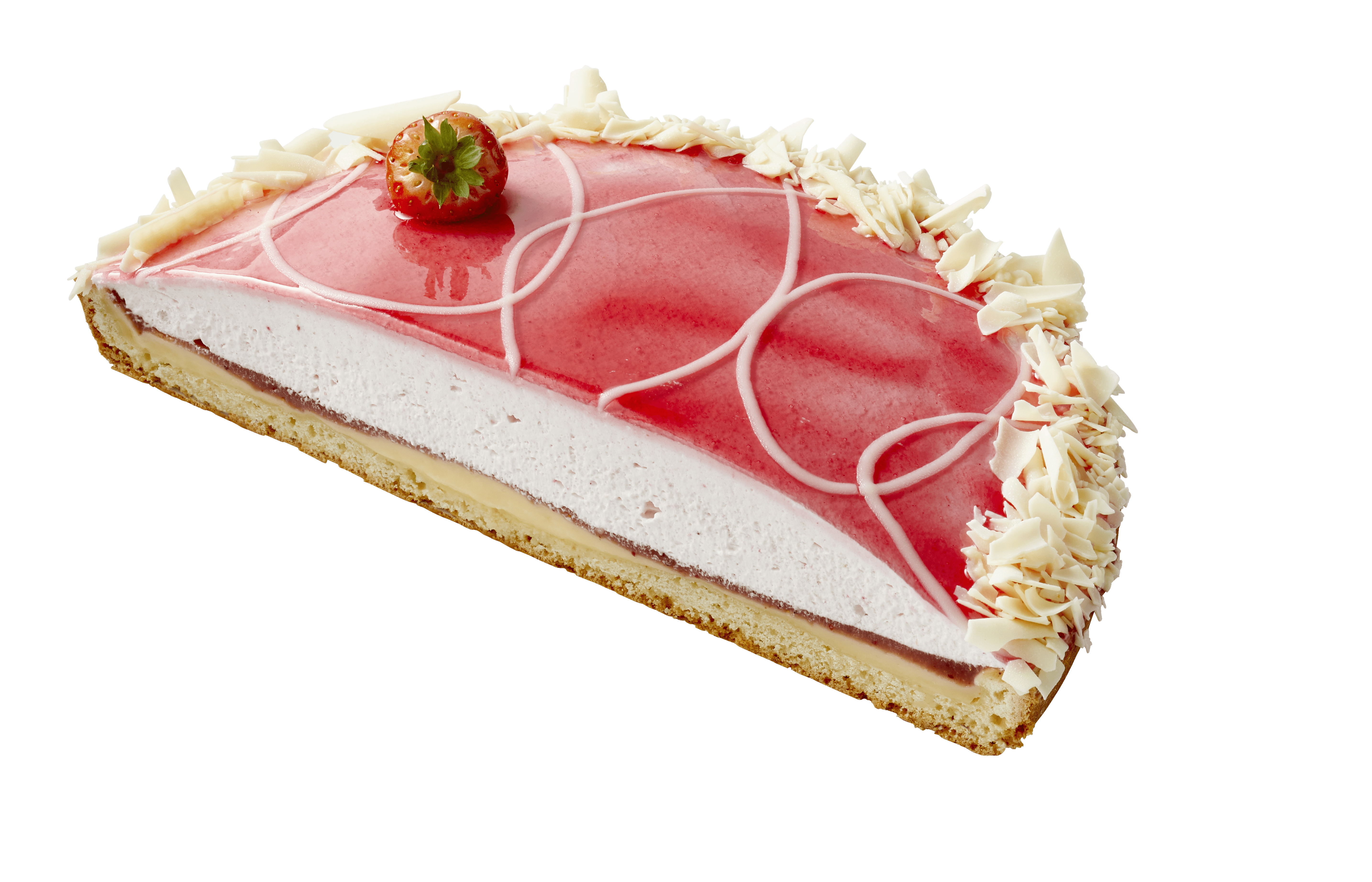 PLUS Korenlanders Aardbeienbavaroisevlaai half Fairtrade