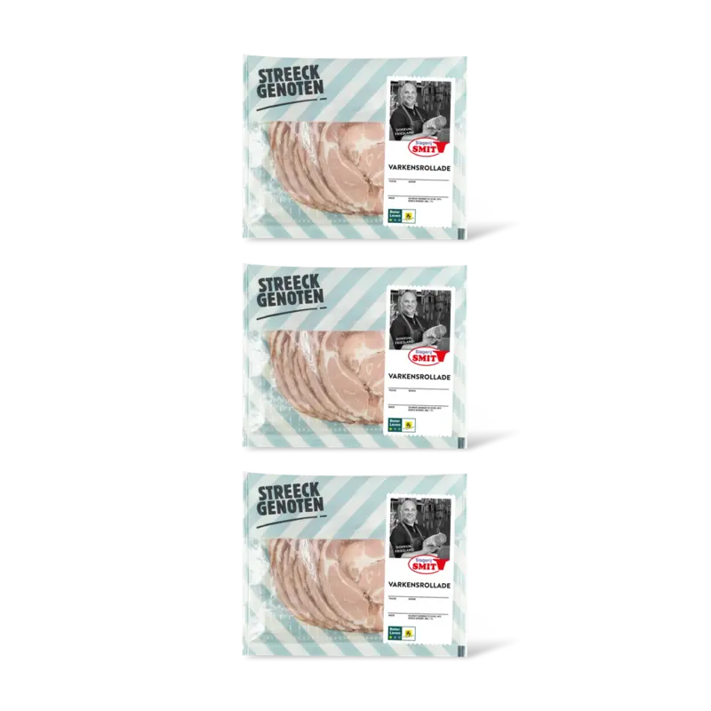 Streeckgenoten Varkensrollade 3-pack