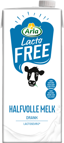 Arla Halfvolle lactose vrije melk drank