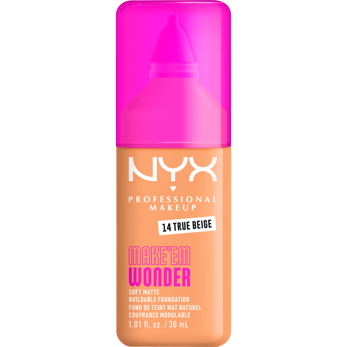 NYX Professional Makeup Make 'EM Wonder Foundation 14 True Beige
