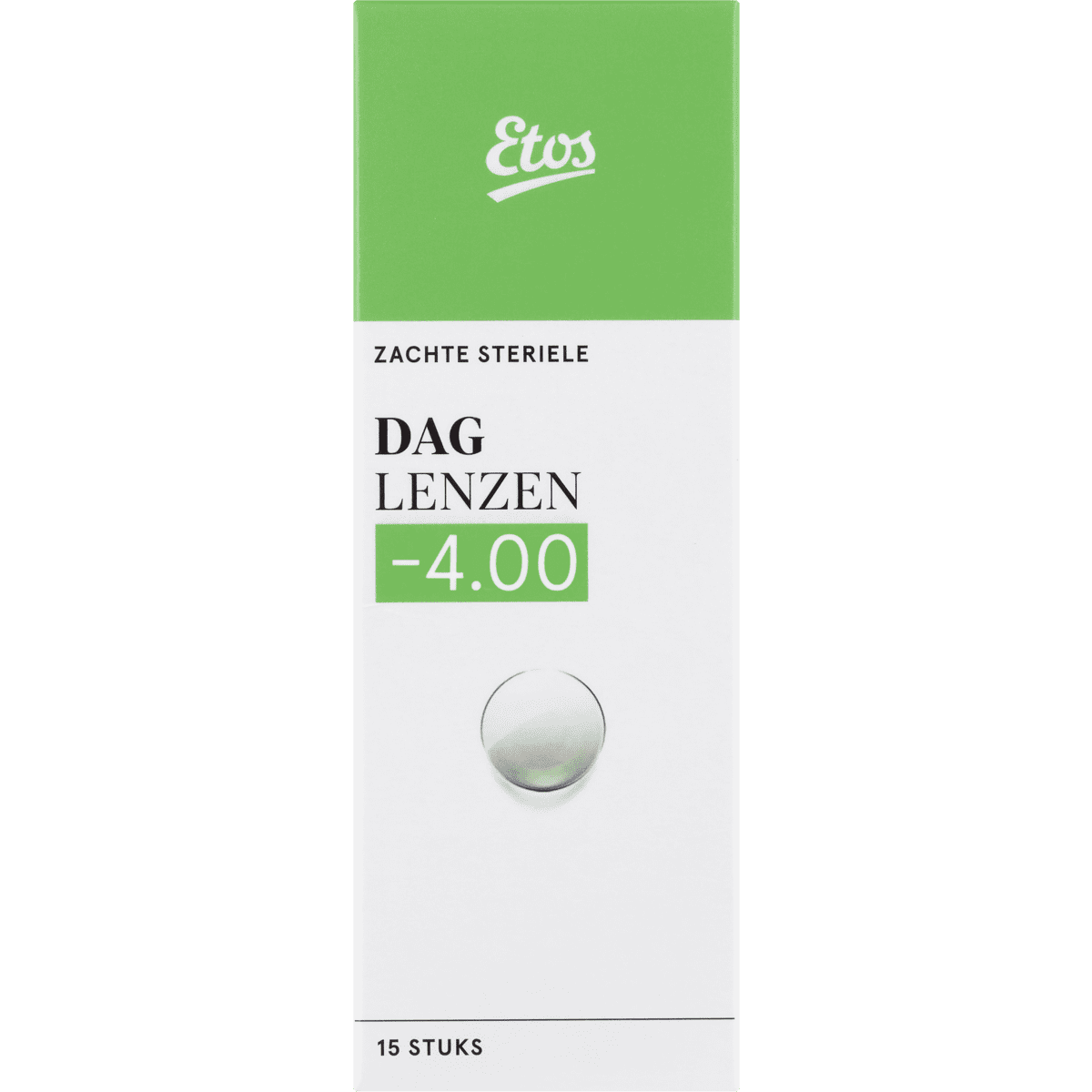 Etos Zachte Daglenzen -4,00 15 stuks