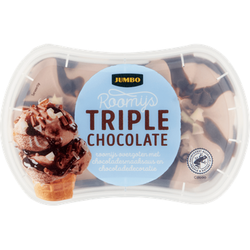 Jumbo Roomijs Triple Chocolate 100 g