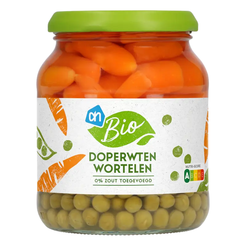 AH Biologisch Doperwten wortelen