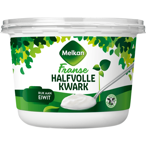 Melkan Franse kwark halfvolle