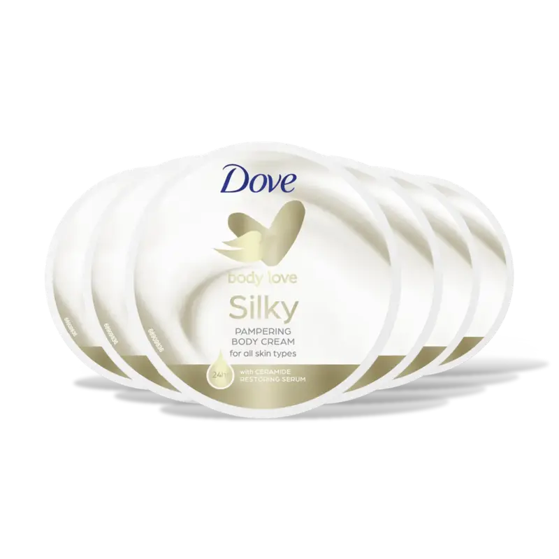 Dove Nourishing bodycare silky 6-pack
