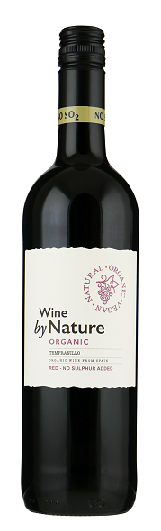 Wine by Nature Bio Tempranillo Sulfiet arm