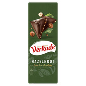Verkade chocoladereep extra puur hazelnoot