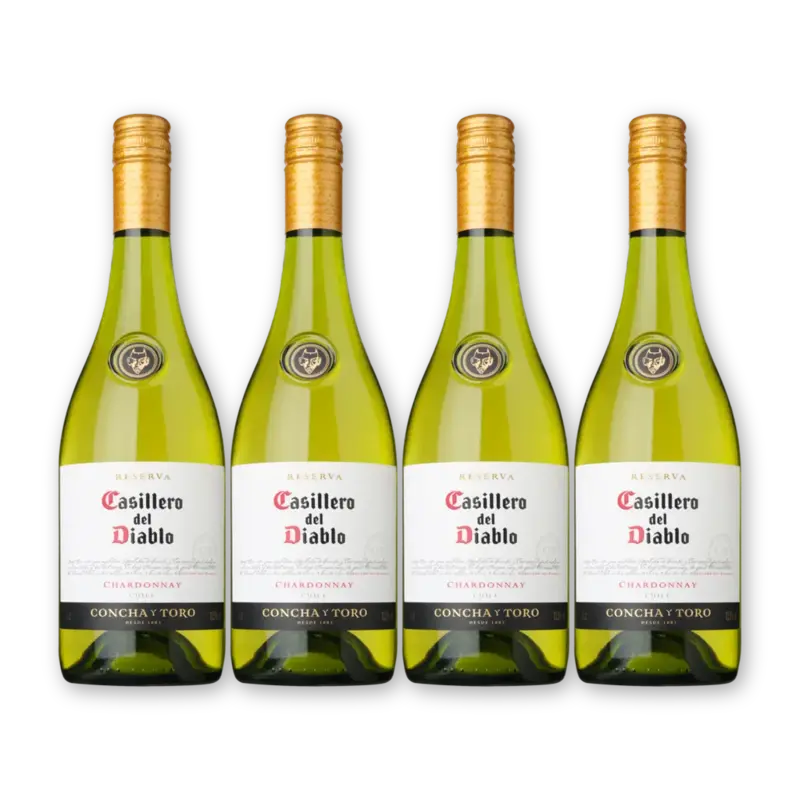 Casillero del Diablo Casillero Chardonnay Res 4 flessen