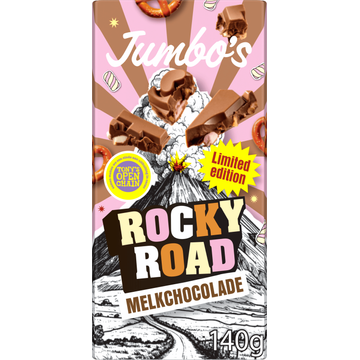 Jumbo's Rocky Road Melkchocolade Limited Edition 140 g