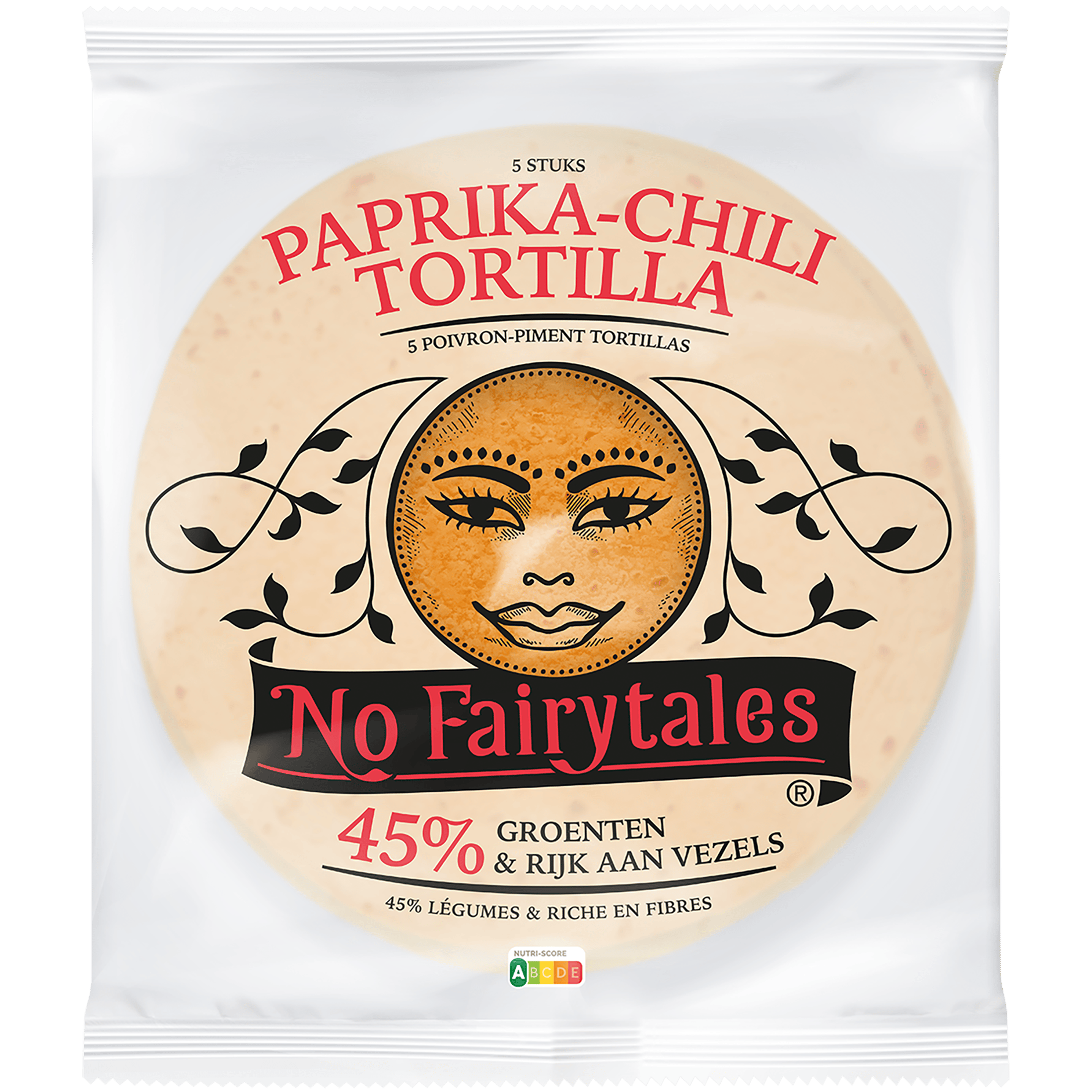 No Fairytales Paprika-chili tortilla