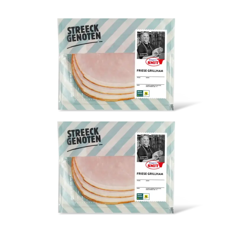 Streeckgenoten Friese grillham 2-pack