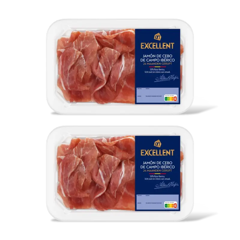 AH Excellent Jamon de cebo de campo Iberico 2-pack