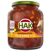 Hak Bonenschotel Mexicaans