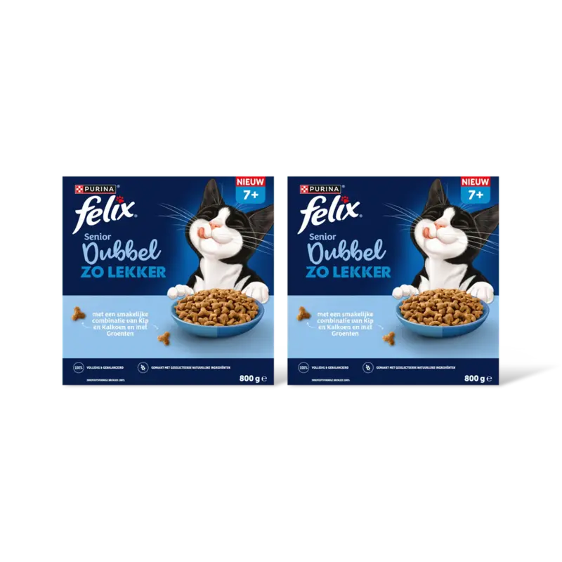 Felix Dubbel zo lekker sr kip en kalkoen 2-pck