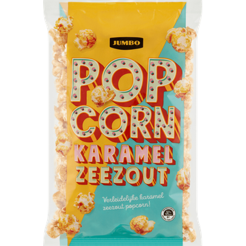 Jumbo Popcorn Karamel-Zeezout 150 g