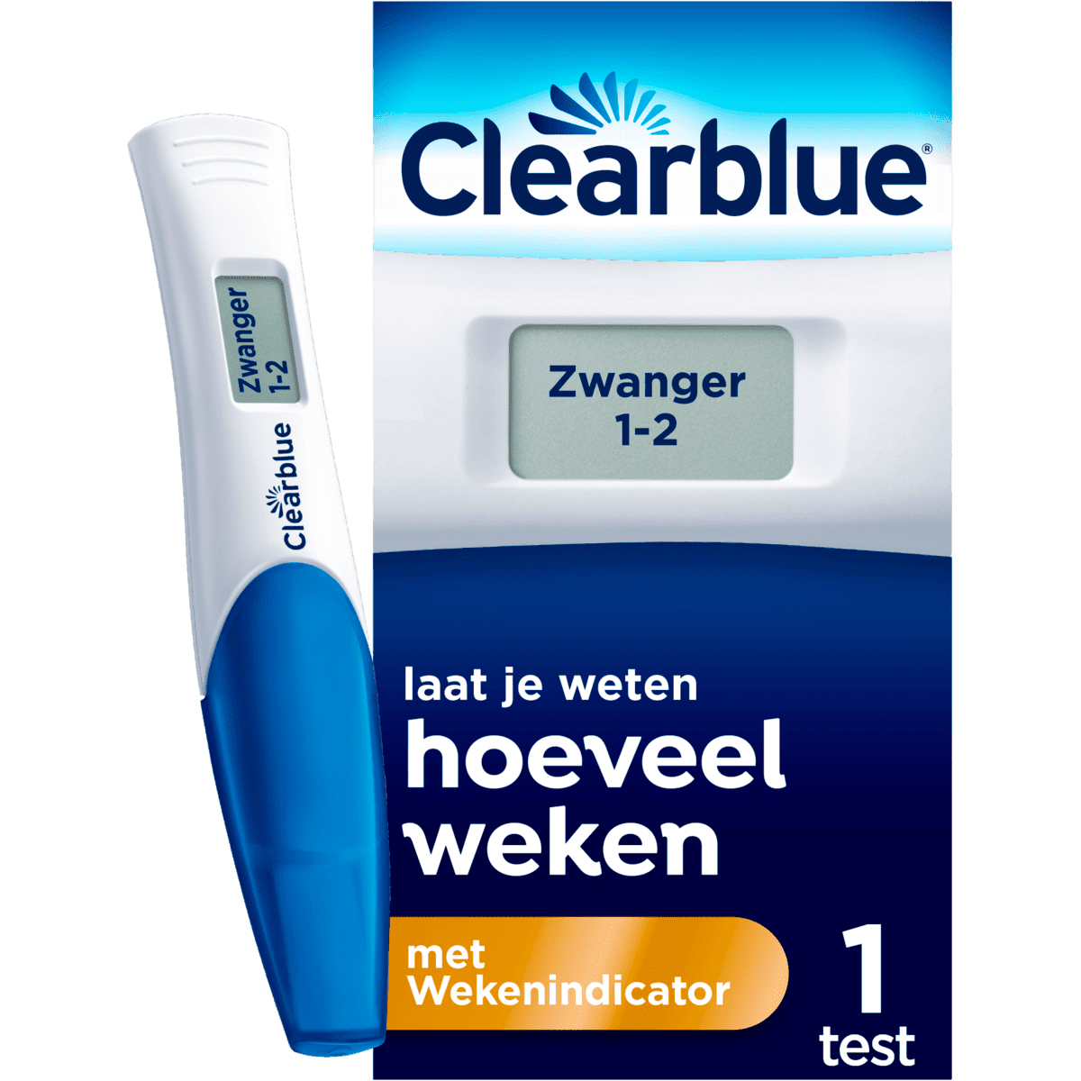 Clearblue Zwangerschapstest Met Wekenindicator 1 stuk