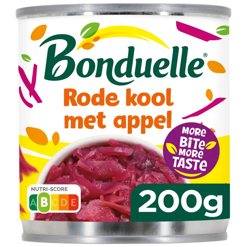 Bonduelle Rode kool met appel