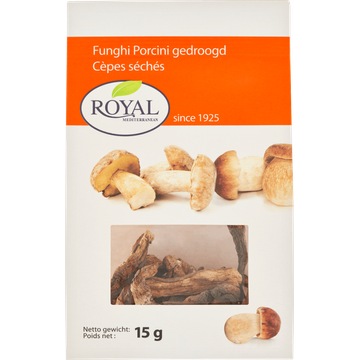 Royal Mediterranean Funghi Porcini Gedroogd 15 g