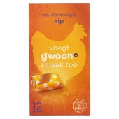 g'woon boullionblokjes kip