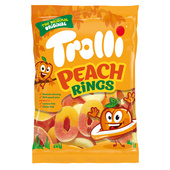Trolli snoep perzik ringen