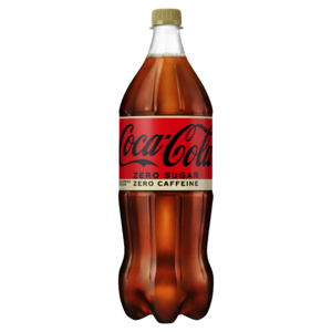 Coca Cola Zero Caffeinevrij Fles