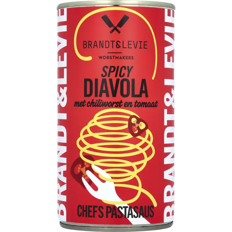 Brandt & Levie Pastasaus diavola met chiliworst