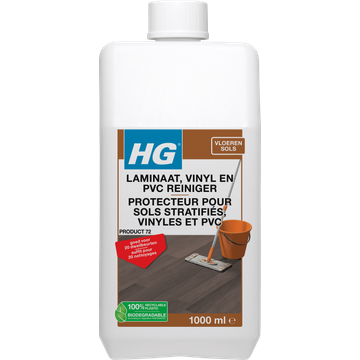 HG laminaat, vinyl en PVC reiniger 1L