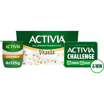 Activia Yoghurt Granen 4 x 125 g