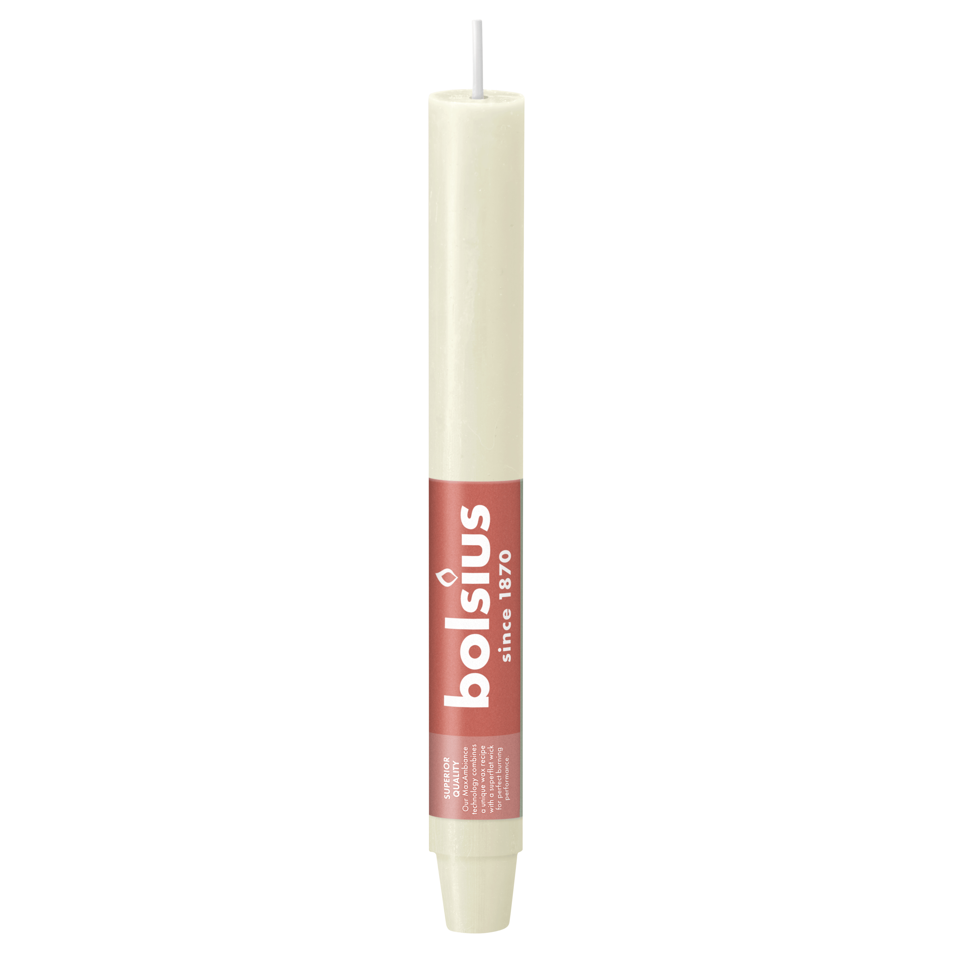 Bolsius Rustiek tafelkaars XL Soft Pearl