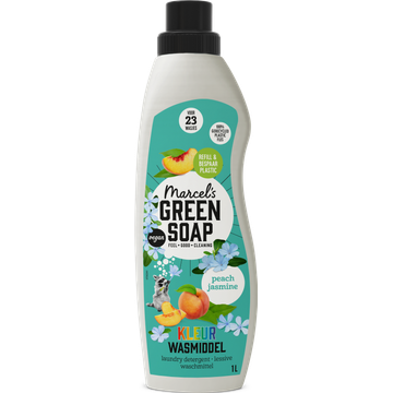 Marcel's Green Soap universeel wasmiddel Perzik & Jasmijn - 23 Wasbeurten