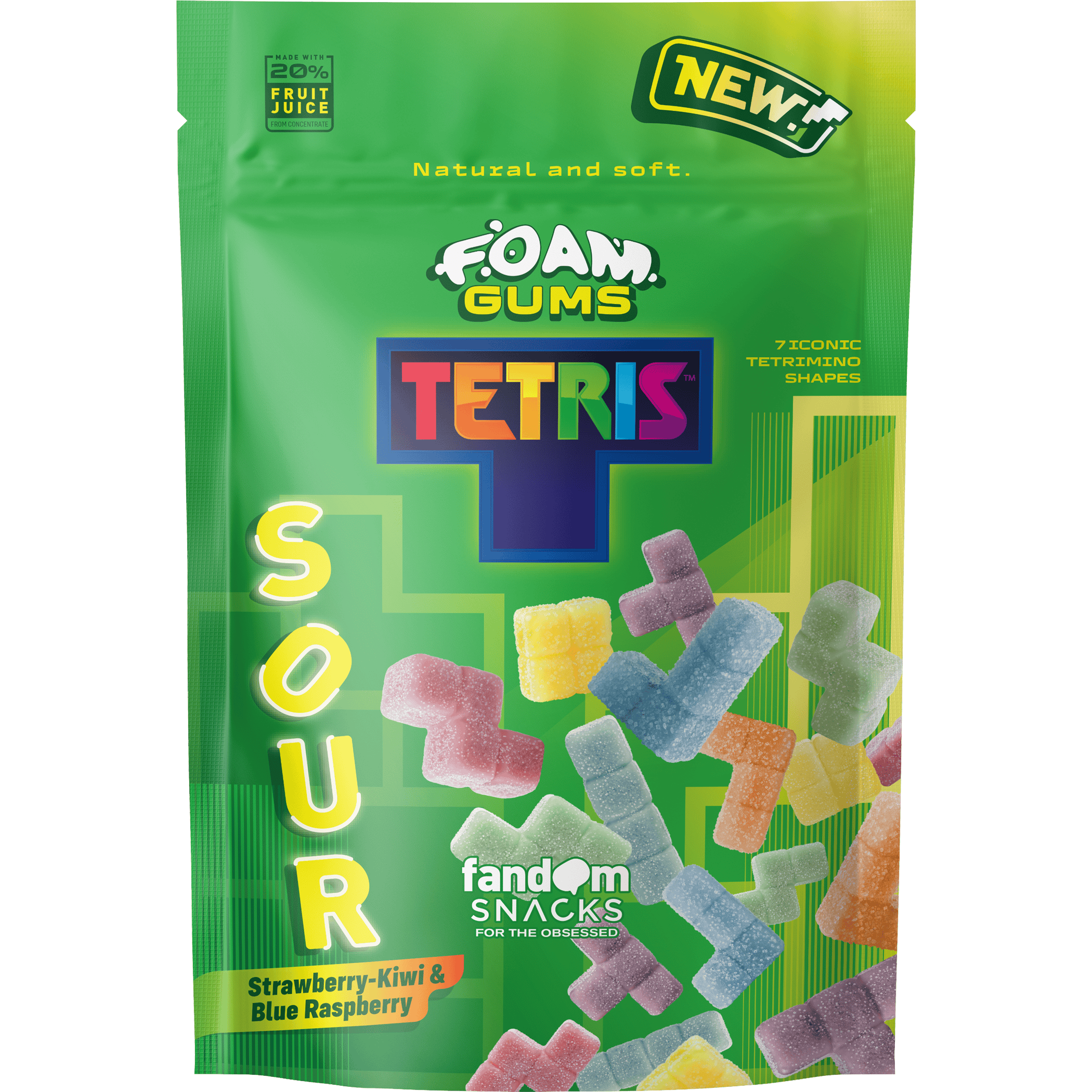 Fandom Snacks Tetris Foam Gums