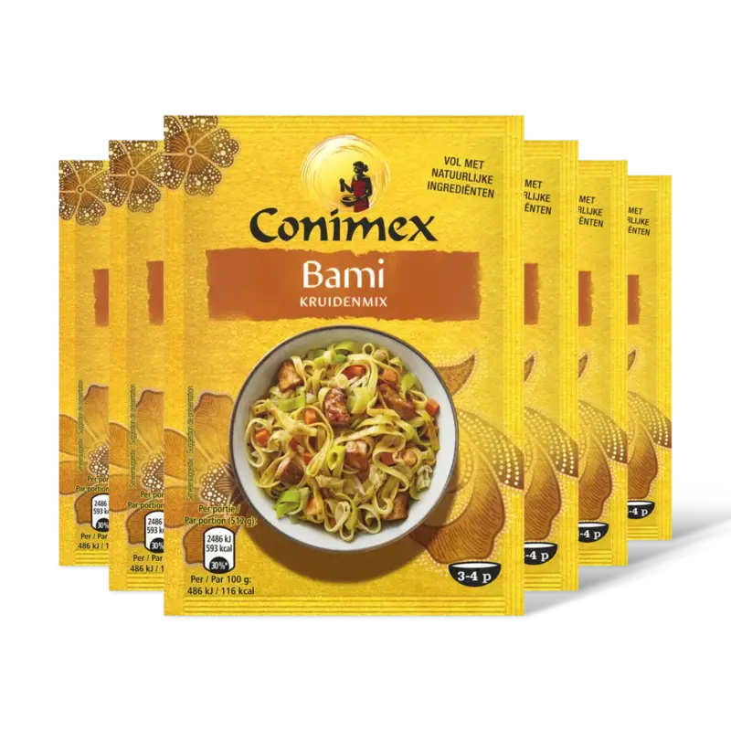 Conimex Bami kruidenmix 6-pack