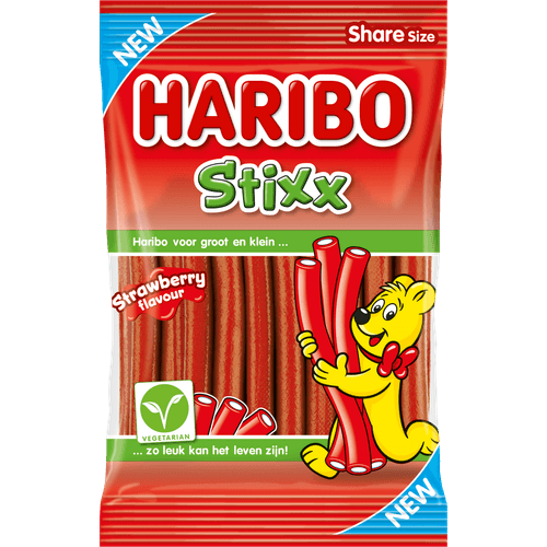 Haribo Stixx strawberry