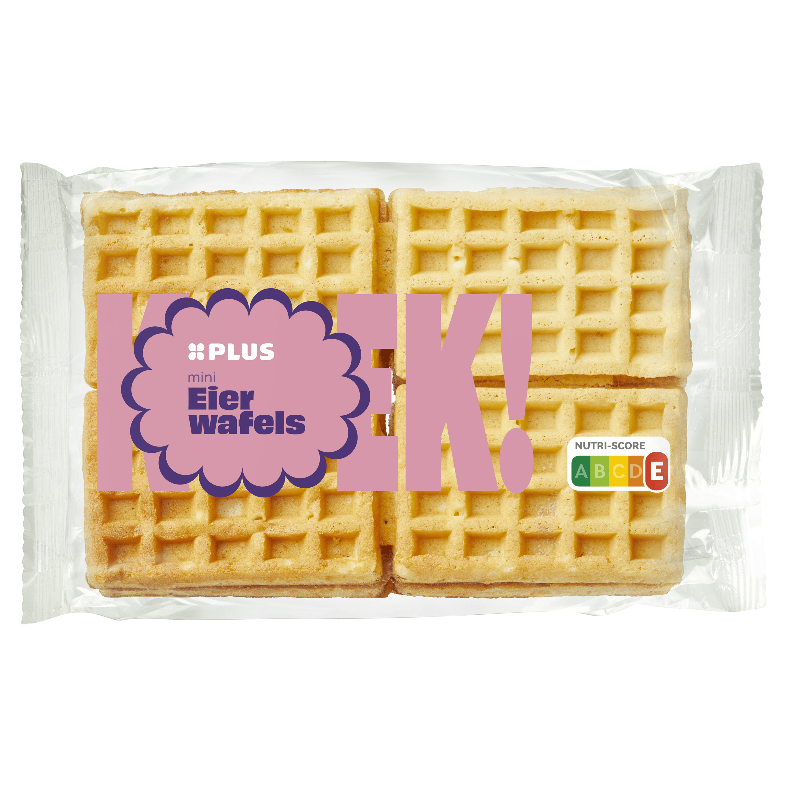 PLUS Mini eierwafels