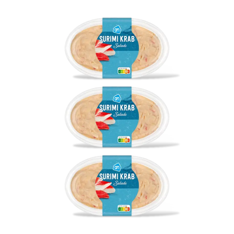 AH Surimi krab salade 3-pack