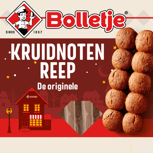 Bolletje Kruidnootreep 9 st.