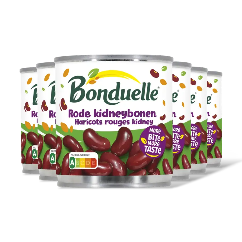 Bonduelle Bonduelle Rode kidneybonen 6-pack